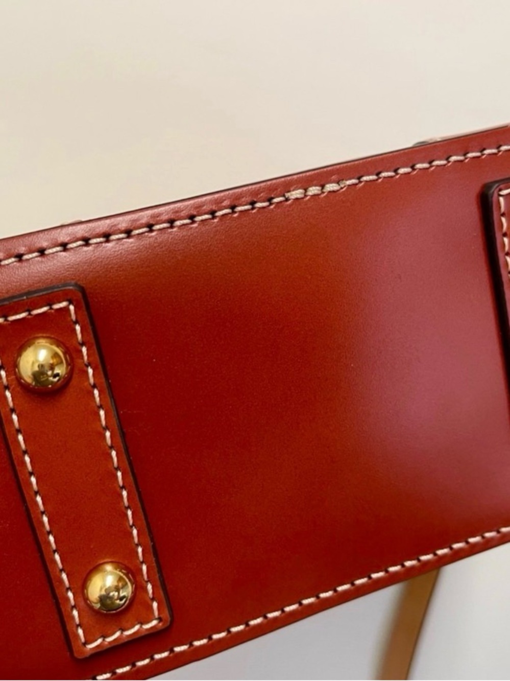 Dooney & Bourke Brown Crossbody Bag with Gold Hardware - Picture 5 of 6